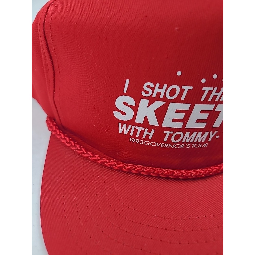 Vintage Tommy Thompson‎ Snapback Hat Wisconsin Governor Tour Political Artifact - Picture 3 of 12